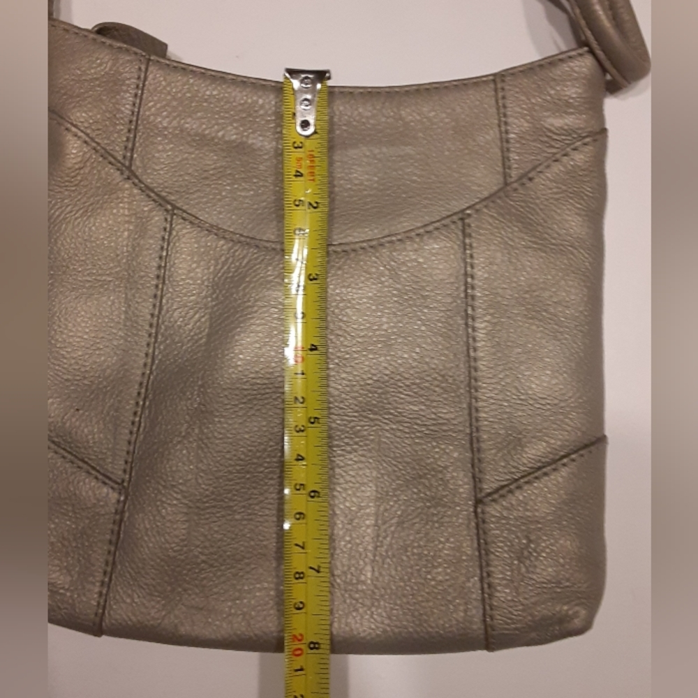 J.Jill Small Leather Metallic Purse - Picture 4 of 7